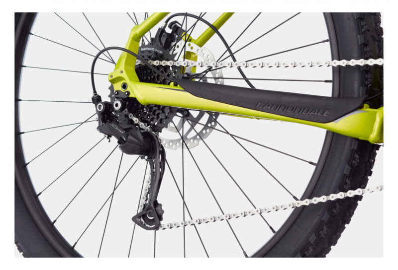 VTT ÉLECTRIQUE SEMI-RIGIDE CANNONDALE TRAIL NEO 4 SHIMANO ALIVIO 9V 500 WH 29'' JAUNE HIGHLIGHTER – Image 5