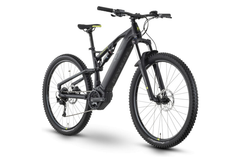 VTT ELECTRIQUE TOUT-SUSPENDU R RAYMON FULLRAY 130E 4.0 TEKTRO M350 9V 500 WH 29'' NOIR 2023 – Image 2