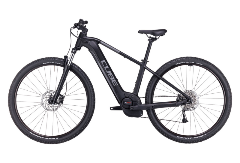 VTT ÉLECTRIQUE SEMI-RIGIDE CUBE REACTION HYBRID PERFORMANCE 500 SHIMANO ALIVIO 9V 500 WH 29'' NOIR 2023 – Image 2